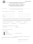 Form Rp-489-d - Application For Real Property Tax Exemption For Subsidized Railroad Real Property