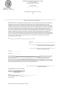 Form 6a - Corporate Resolution - Securities And Business Regulation - 2011
