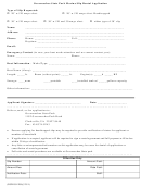 Form Dcr199-209 - Occoneechee State Park Marina Slip Rental Application