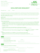 2014 Refund Request Form