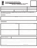 Designation Of Beneficiary For Retirees Who Elected A Guarantee Period Option Form Printable pdf