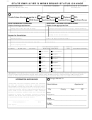 Form Ib03 - State Employee's Membership Status Change