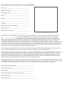 Minor Model/performer Release Agreement Form