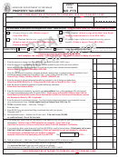 Form Mo-Pts Draft - Property Tax Credit - 2007 Printable pdf
