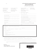 Form Mr-465-8 Nis-authorization For Disclosure Of Health Information Form