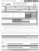 Form 8453-k - Kentucky Individual Income Tax Declaration For Electronic Filing - 2007