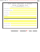 Sd Eform 0903 - Change Of Address Form