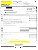 Individual Tax Return Form 2013 - City Of Cincinnati - Income Tax Division