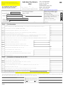 Fillable Individual Tax Return Form 2012 - City Of Cincinnati - Income Tax Division Printable pdf