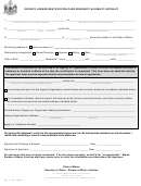 Form Mvl 17-driver's License/identification Card Residency Eligibility Affidavit Form