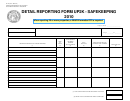 Form Up-2k - Detail Reporting - Safekeeping - 2010