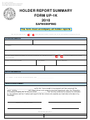 Form Up-1k - Holder Report Summary - Safekeeping - 2010