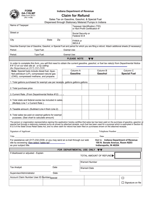 fillable-form-ga-110lmp-claim-for-refund-printable-pdf-download