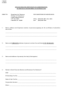 Form 12a502 - Application For Certificate Of Subordination Of Kentucky Department Of Revenue Lien