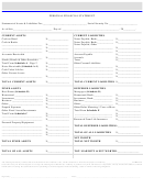 Personal Financial Statement Form - Tuttle & Traina Insurance Agency, Inc.