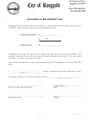 Form Abfd0107 - Alcoholic Beverage Tax