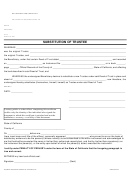 Substitution Of Trustee Form