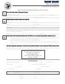 Certificate Of Error Refund Application Form 2015