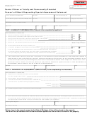 Form 2748 - Senior Citizen Or Totally And Permanently Disabled Person's Affidavit Requesting Special Assessment Deferment
