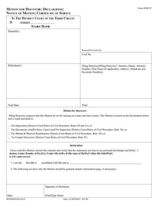 Form 3dc37 - Performance Appraisal Review Report