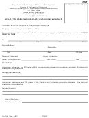 Form 08-4362 - Application For Licensure As A Psychological Associate