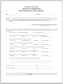 Recommendation Form - Lane College Office Of Admissions