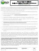 Form 1330 E-2 - Application And Agreement For Use Of School Facilities - Pleasant Valley School District - 2014