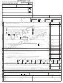 Form Mo-1040a Draft - Individual Income Tax Return Single/married (One Income) Printable pdf