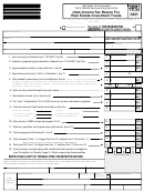 Form Tc-20 Reit - Utah Income Tax Return For Real Estate Investment Trusts - 2001