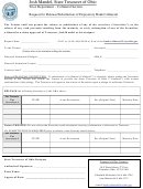 Request For Release/substitution Of Depository Bank Collateral Form