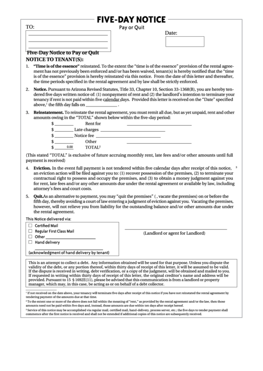fillable-five-day-notice-pay-or-quit-form-printable-pdf-download