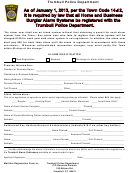 Alarm Registration-trumbull Police Department Form