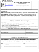 Doh Chrc 106 - Revocation Of Authorized Person Designation Form - Nys Department Of Health
