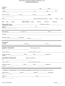 Patient Information-michigan Clinic Form