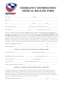 Emergency Information/medical Release Form