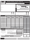 Fillable Form 901 - Business Personal Property Rendition Printable pdf