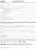 Parent Permission Form