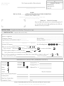 State Tax Form 96-3 - Blind Application For Statutory Exemption - 2009