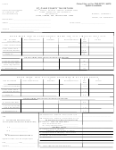 Sales, Lodging, Use, Rental/lease Taxes Form - St.clair County Tax Return - 2015