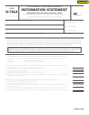 Form N-756a - Information Statement - 2015