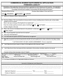 Commercial Marine Supplemental Application Form