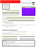 Business Agent Registration Form 2003