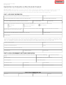 Form 3427 - Application For Exemption Of New Personal Property