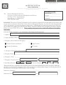 Form Ss Arc 941 - Role Designation Form