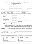 Annual Application For The Exemption From Payment Form