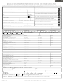Form : De-36 Driver License And Id Card Application Template