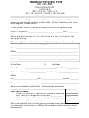 Transcript Request Form Lee College