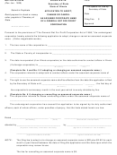Form Nfp-104.15/104.20 - Application To Adopt, Change Or Cancel An Assumed Corporate Name Of A General Not For Profit Corporation