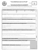 Form Tc106 - Application For Correction Of Assessement On Grounds Other Than, Or In Addition To, Overvaluation, Including Exemption Or Classification Claims - 2000 Printable pdf