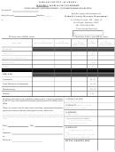 Monthly Sales & Use Tax Report Template - Dekalb County, Alabama